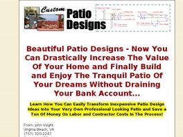 Go to: Custom Patio Designs For A Beautiful Home.