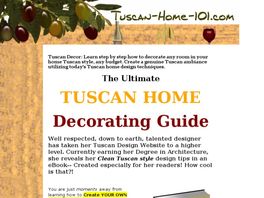 Go to: The Ultimate Tuscan Home Decorating Guide