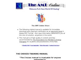 Go to: The Choices Energy Psychology Manual.