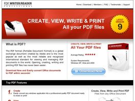 Go to: Create, View, Write And Print PDF.