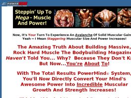 Go to: Steppin Up To Mega-Muscle And Power!