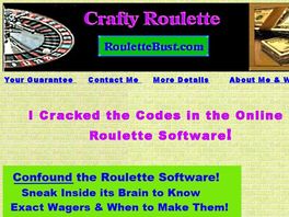 Go to: Only Proven Way to Beat the Online Roulette Software! 4.5% Conversion!
