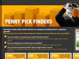 Go to: Voted #1 Penny Stock Service In 2010! 75% Commision!