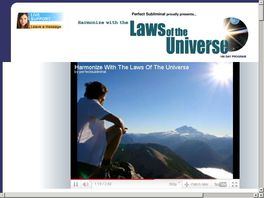 Go to: Harmonize With The Laws Of The Universe