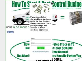 Go to: How To Start A Pest Control Business | 50% Commissions