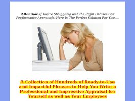 Go to: Phrases For Performance Appraisals