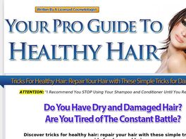 Go to: Your Pro Guide To Healthy Hair - $23/sale