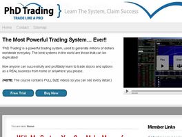 Go to: Phd Trading System :: 75% Commission! Thats $72.75 For Affiliates!