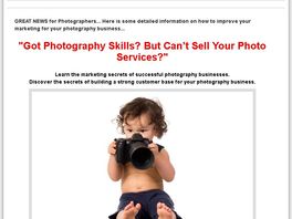 Go to: Photography Marketing Kit - Photography Marketing Mastery