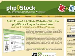 Go to: phpOstock Plugin for Wordpress