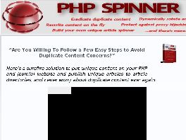 Go to: PHP Spinner