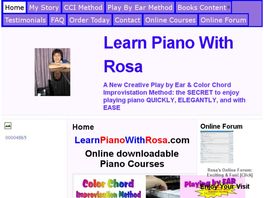 Go to: Secrets To Success With Rosa -- Learn Piano & Internet Marketing