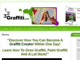 Go to: Become a Graffiti Creator (eCourse) 123Graffiti.com