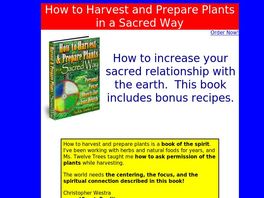 Go to: How To Harvest Plants In A Sacred Way.