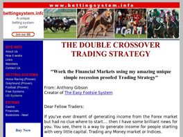 Go to: The Double Crossover Trading Strategy