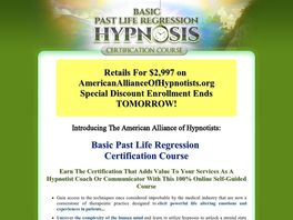 Go to: Past Life Regression Hypnosis Certification