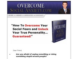 Go to: How To Overcome Social Anxiety.