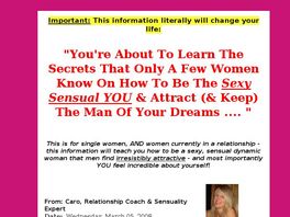 Go to: Sexy Sensual You - Enhance Your Attractiveness.