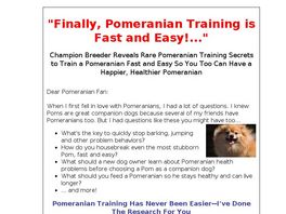 Go to: Pomeranian Dog Tips From An Expert