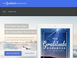 Go to: The Gratitude Workbook: 30-day Interactive Journal