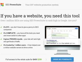 Go to: SEO Powersuite Pro - All-in-one SEO Software And SEO Tools