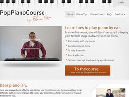 Go to: Poppianocourse - Learn To Play Piano By Ear