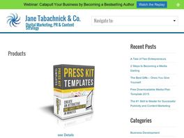 Go to: Press Kit Templates - 5 Style Bundle