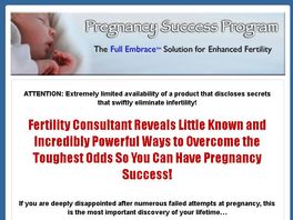 Go to: Pregnancy Success Program - New Affiliate Tools! Earn 75% Commission!