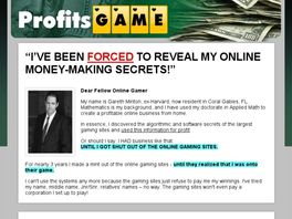 Go to: Profits Game - Profit Gaming Online.