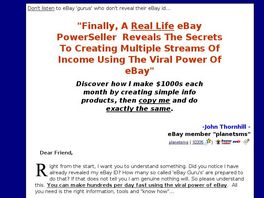 Go to: Auction Profit Streams By John Thornhill