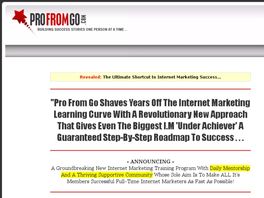 Go to: Pro From Go - Internet Marketing Community & Resources.