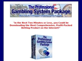 Go to: The Professional Gambling System Package.