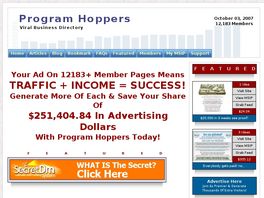 Go to: Program Hoppers Viral Business System