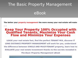 Go to: The Basic Property Management Ebook