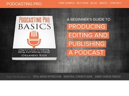 Go to: Podcasting Pro Basics: Book & Video Guide To Start A Podcast