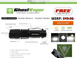 Go to: Free J5 Tactical Flashlights & Survival Gear