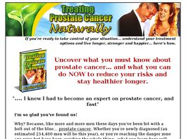 Go to: Treating Prostate Cancer Naturally - * $18.67 Payout! 55% Commission!