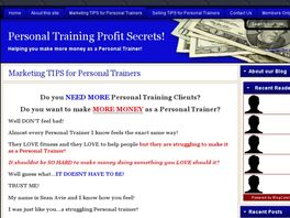 Go to: Personal Trainer Marketing Secrets!