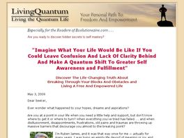 Go to: Living Quantum...Your Personal Path To Freedom And Empowerment!