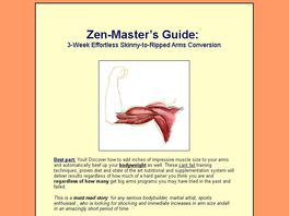 Go to: Zen-masters Guide - 3-week Effortless Skinny-to-ripped Arms Conversion