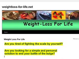 Go to: Weight Loss For Life!