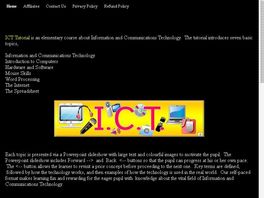 Go to: Information And Communications Technology (ict) Tutorial