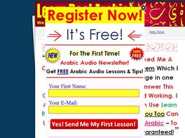 Go to: Learn Arabic Online - Using New System!
