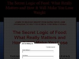Go to: The Secret Logic Of Food