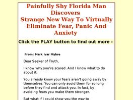 Go to: How To Reduce Fear, Escape Anxiety, And End Panic