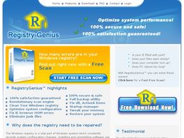 Go to: Registry Genius - 1# Paying Registry Cleaner