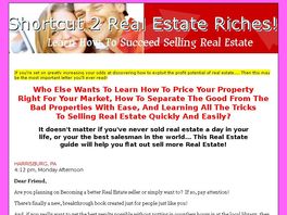 Go to: Shortcut 2 Real Estate Riches.