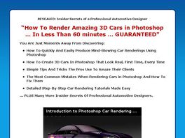 Go to: How To Render Cars In Photoshop Fast And Easy