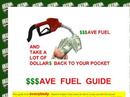 Go to: Save Fuel Guide: How To Save A Lot Of Money.
