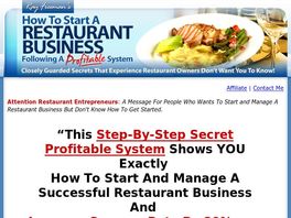 Go to: How To Start A Restaurant Following A Profitable System